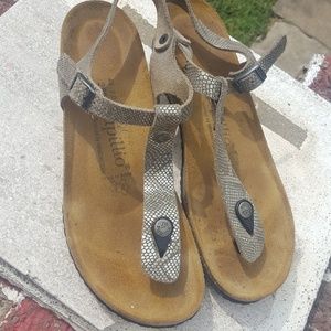 Papillio Birkenstock Ashley Wedge Sandals 9 9.5